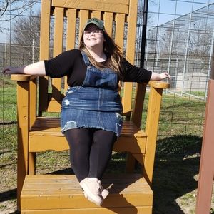 Plus Size Overall Dress